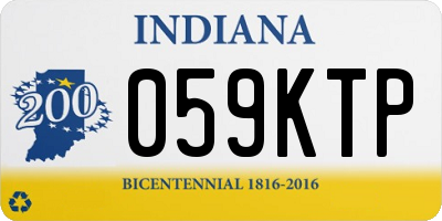 IN license plate 059KTP