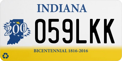 IN license plate 059LKK