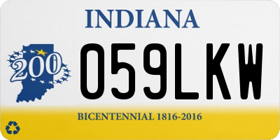 IN license plate 059LKW