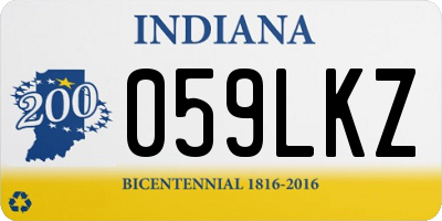 IN license plate 059LKZ