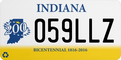 IN license plate 059LLZ