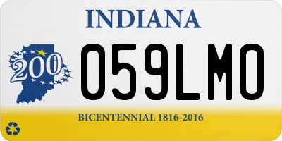 IN license plate 059LMO