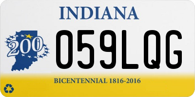 IN license plate 059LQG