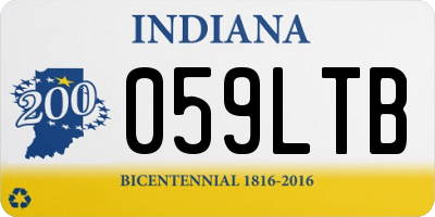 IN license plate 059LTB