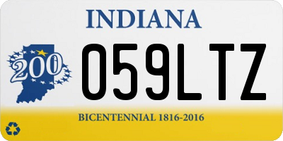 IN license plate 059LTZ