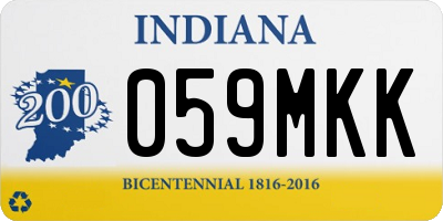 IN license plate 059MKK