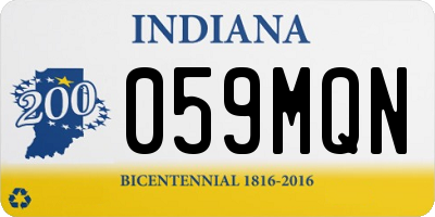 IN license plate 059MQN