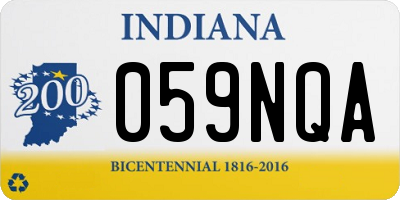 IN license plate 059NQA