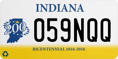 IN license plate 059NQQ