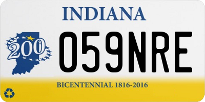 IN license plate 059NRE
