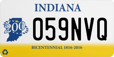 IN license plate 059NVQ