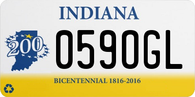 IN license plate 059OGL