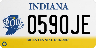 IN license plate 059OJE
