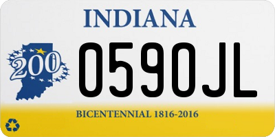IN license plate 059OJL