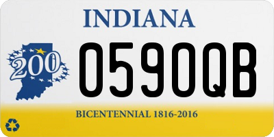 IN license plate 059OQB