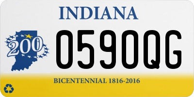 IN license plate 059OQG