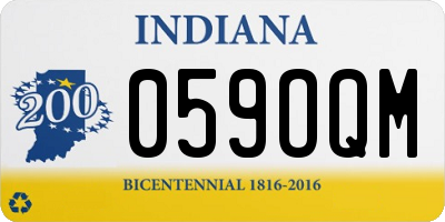 IN license plate 059OQM