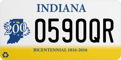 IN license plate 059OQR