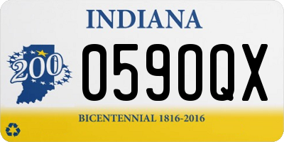 IN license plate 059OQX