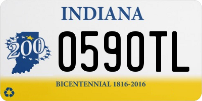 IN license plate 059OTL