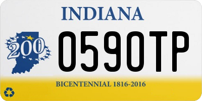 IN license plate 059OTP