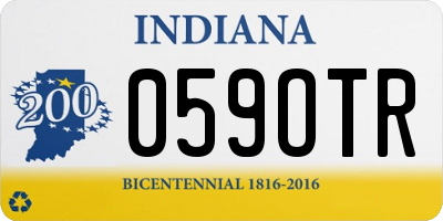 IN license plate 059OTR