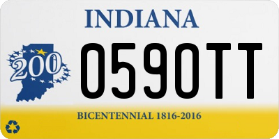 IN license plate 059OTT