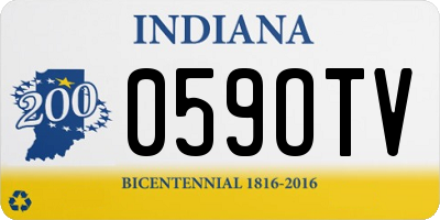 IN license plate 059OTV