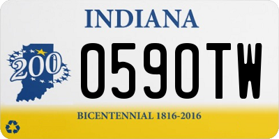IN license plate 059OTW