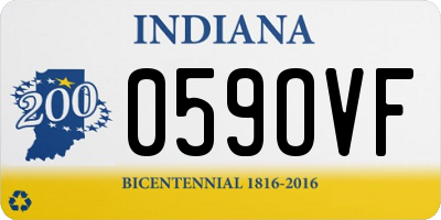 IN license plate 059OVF