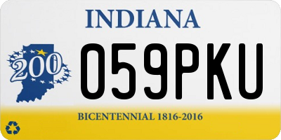IN license plate 059PKU