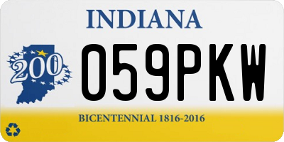 IN license plate 059PKW