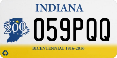 IN license plate 059PQQ