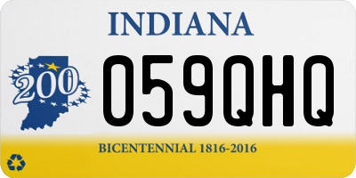 IN license plate 059QHQ
