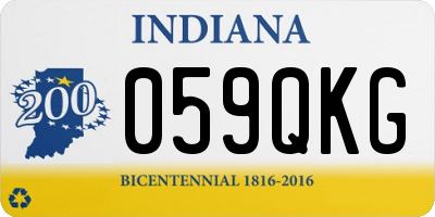 IN license plate 059QKG