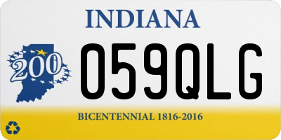 IN license plate 059QLG