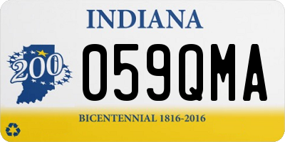 IN license plate 059QMA