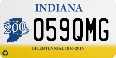 IN license plate 059QMG