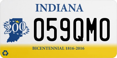 IN license plate 059QMO