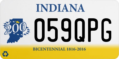 IN license plate 059QPG