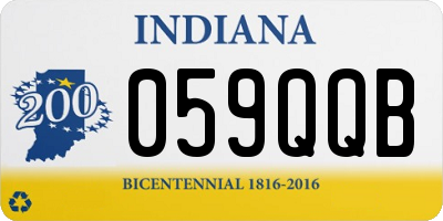 IN license plate 059QQB