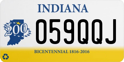 IN license plate 059QQJ