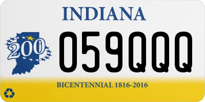 IN license plate 059QQQ