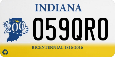 IN license plate 059QRO