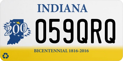 IN license plate 059QRQ