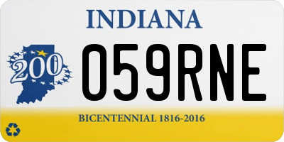 IN license plate 059RNE