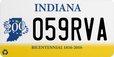 IN license plate 059RVA