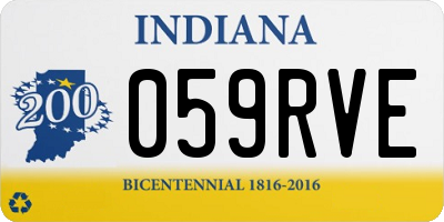 IN license plate 059RVE