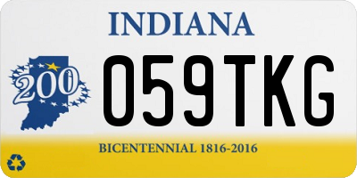 IN license plate 059TKG