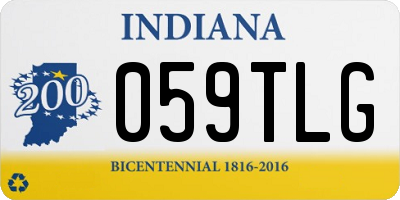 IN license plate 059TLG